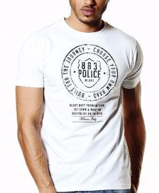 Print Round Neck T-shirt